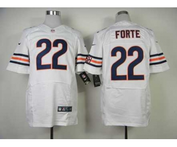 nike nfl jerseys chicago bears #22 forte white[Elite]