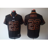 nike nfl jerseys chicago bears #22 matt forte black[Elite lights out]