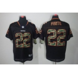 nike nfl jerseys chicago bears #22 matt forte black[camo fashion Elite]