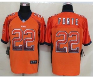 nike nfl jerseys chicago bears #22 matt forte orange[Elite drift fashion]