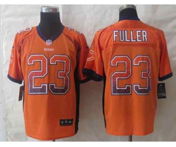 nike nfl jerseys chicago bears #23 fuller orange[Elite drift fashion][fuller]