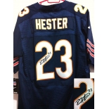 nike nfl jerseys chicago bears #23 hester blue[Elite signature]