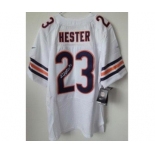 nike nfl jerseys chicago bears #23 hester white[Elite signature]