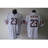 nike nfl jerseys chicago bears #23 hester white[elite]