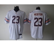 nike nfl jerseys chicago bears #23 hester white[elite]