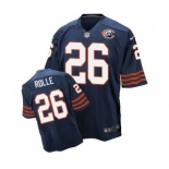 nike nfl jerseys chicago bears #26 Antrel Rolle Throwback blue[Elite]