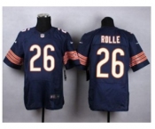 nike nfl jerseys chicago bears #26 antrel rolle blue[Elite][rolle]