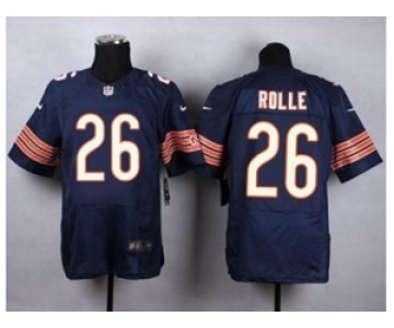 nike nfl jerseys chicago bears #26 antrel rolle blue[Elite][rolle]