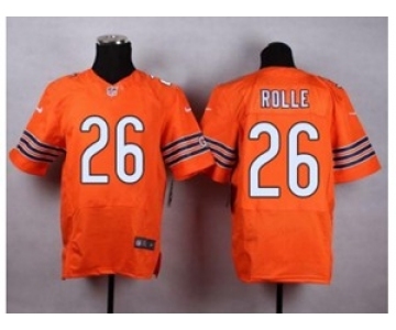 nike nfl jerseys chicago bears #26 antrel rolle orange[Elite][rolle]