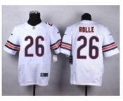 nike nfl jerseys chicago bears #26 antrel rolle white[Elite][rolle]