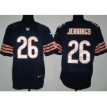 nike nfl jerseys chicago bears #26 tim jennings blue[Elite]