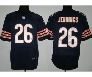 nike nfl jerseys chicago bears #26 tim jennings blue[Elite]