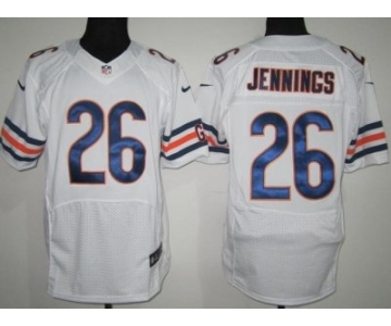 nike nfl jerseys chicago bears #26 tim jennings white[Elite]