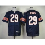 nike nfl jerseys chicago bears #29 bush blue[Elite]