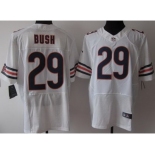 nike nfl jerseys chicago bears #29 bush white[Elite]