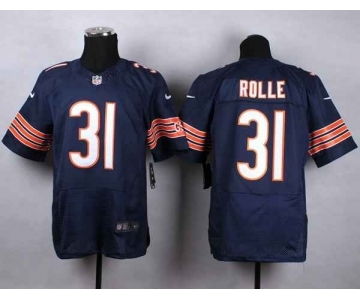 nike nfl jerseys chicago bears #31 rolle blue[Elite]