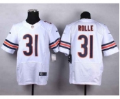 nike nfl jerseys chicago bears #31 rolle white[Elite]