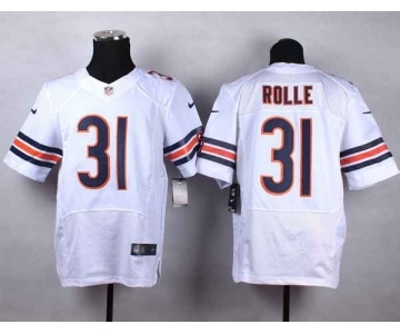 nike nfl jerseys chicago bears #31 rolle white[Elite]