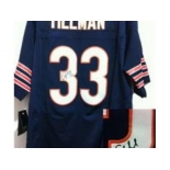 nike nfl jerseys chicago bears #33 charles tillman blue [ Elite signature]