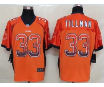 nike nfl jerseys chicago bears #33 charles tillman orange[Elite drift fashion]