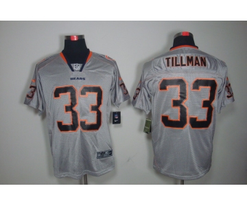 nike nfl jerseys chicago bears #33 tillman grey[Elite lights out]