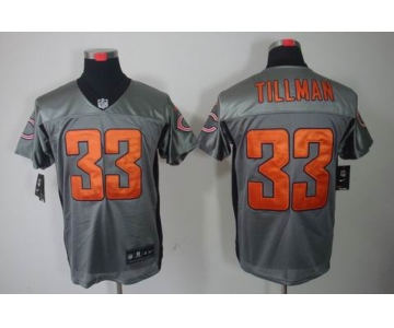 nike nfl jerseys chicago bears #33 tillman grey[Elite shadow]