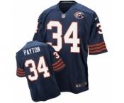 nike nfl jerseys chicago bears #34 Walter Payton Throwback blue[Elite]