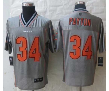 nike nfl jerseys chicago bears #34 payton grey[Elite vapor]