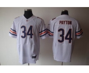 nike nfl jerseys chicago bears #34 payton white[elite]