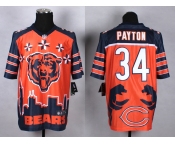 nike nfl jerseys chicago bears #34 payton[Elite Style Noble Fashion]