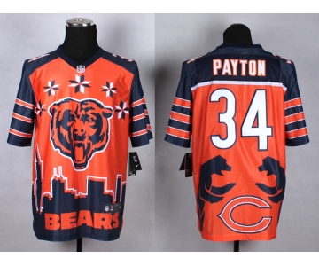 nike nfl jerseys chicago bears #34 payton[Elite Style Noble Fashion]