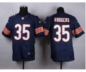 nike nfl jerseys chicago bears #35 rodgers blue[Elite]