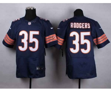 nike nfl jerseys chicago bears #35 rodgers blue[Elite]