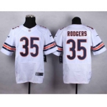 nike nfl jerseys chicago bears #35 rodgers white[Elite]