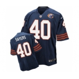 nike nfl jerseys chicago bears #40 Gale Sayers Throwback blue[Elite]