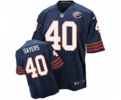 nike nfl jerseys chicago bears #40 Gale Sayers Throwback blue[Elite]