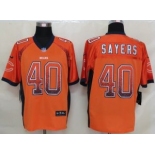 nike nfl jerseys chicago bears #40 gale sayers orange[Elite drift fashion]