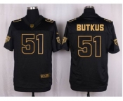 nike nfl jerseys chicago bears #51 butkus black gold collection[Elite]