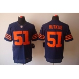 nike nfl jerseys chicago bears #51 butkus blue[Elite orange number]