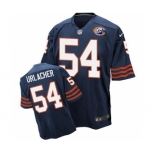 nike nfl jerseys chicago bears #54 BRIAN URLACHER Throwback blue[Elite]