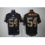 nike nfl jerseys chicago bears #54 urlacher black[camo fashion Elite]