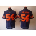 nike nfl jerseys chicago bears #54 urlacher blue[Elite orange number]