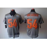 nike nfl jerseys chicago bears #54 urlacher grey[Elite shadow 50th Patch]