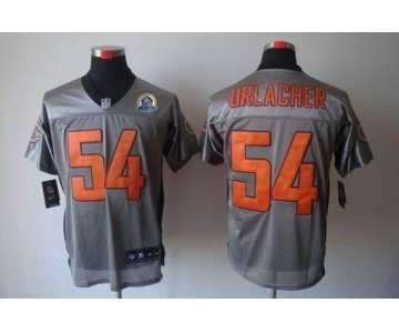 nike nfl jerseys chicago bears #54 urlacher grey[Elite shadow 50th Patch]