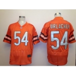 nike nfl jerseys chicago bears #54 urlacher orange[elite]