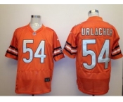 nike nfl jerseys chicago bears #54 urlacher orange[elite]