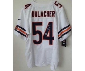 nike nfl jerseys chicago bears #54 urlacher white[Elite signature]