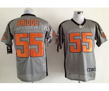 nike nfl jerseys chicago bears #55 briggs grey[Elite shadow]