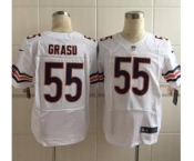 nike nfl jerseys chicago bears #55 grasu white[Elite][grasu]