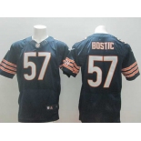 nike nfl jerseys chicago bears #57 bostic blue[Elite][bostic]